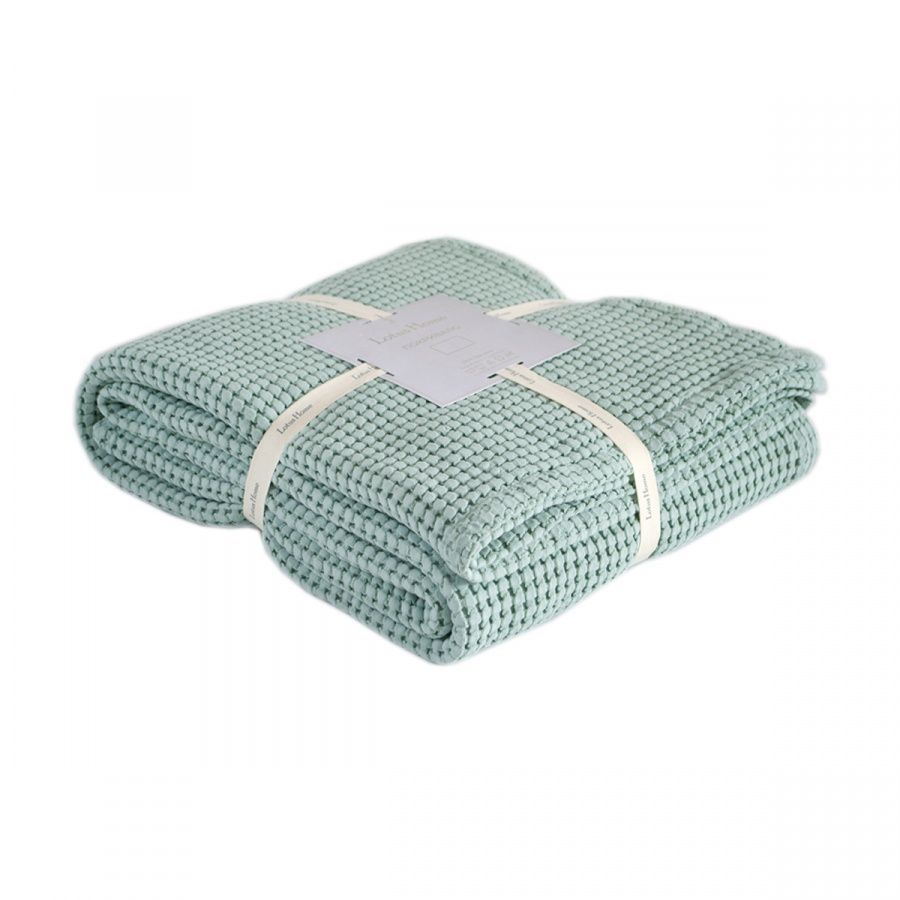 Покрывало вафельное Lotus Home - Bellia mint мятный