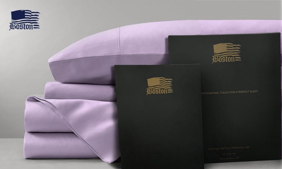 Комплект постельного белья BOSTON Jefferson Sateen Lilac