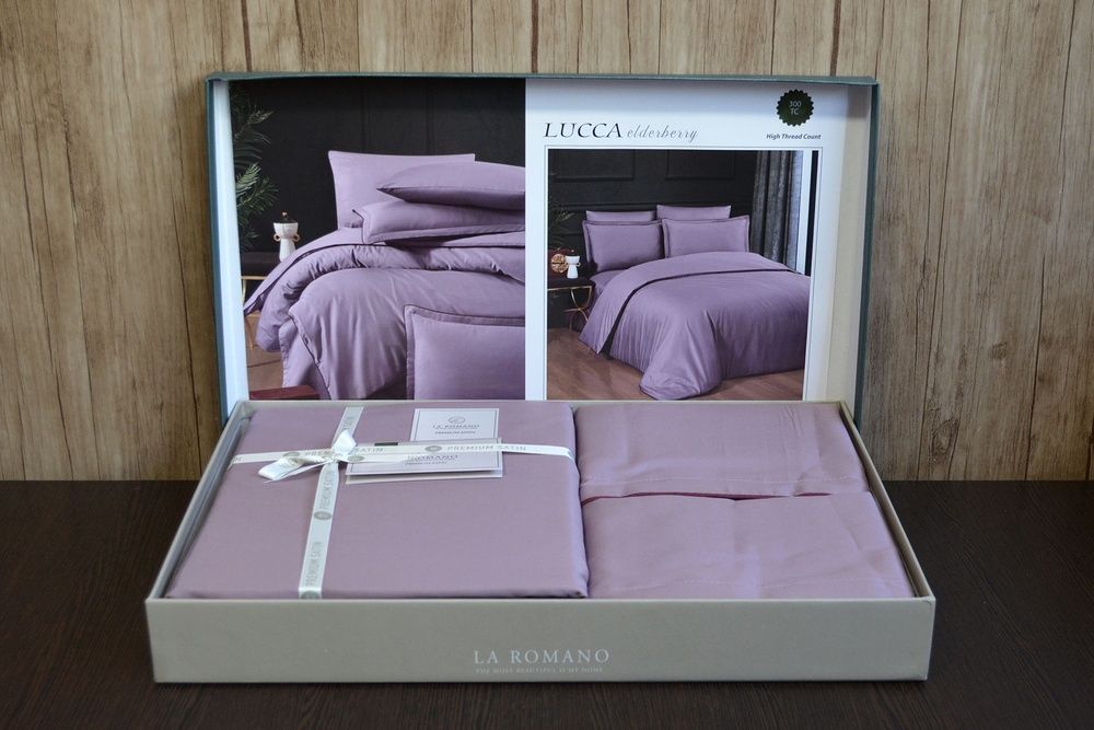 Постільна білизна сатин La Romano Premium Lucca Berry