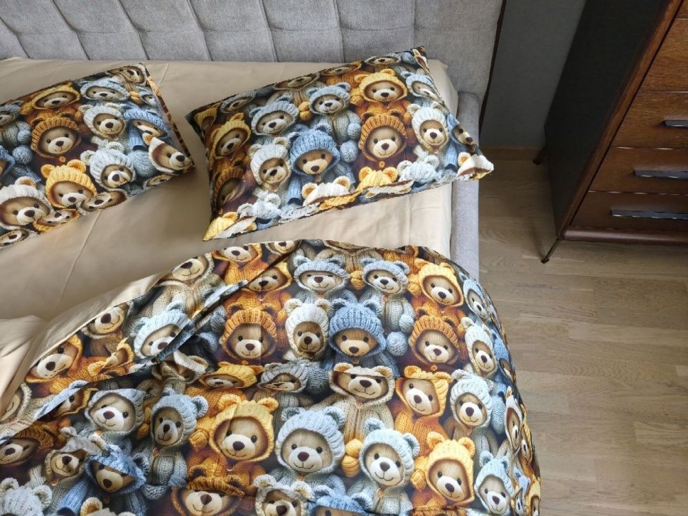 Постельное белье хлопок Комфорт Текстиль Стиляги/бежевий, cotton 5D