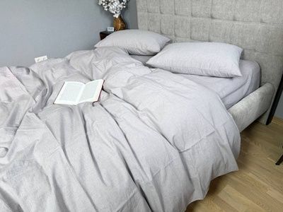Постельное белье вареный хлопок Комфорт Текстиль Rock Gray, Washed Cotton W1351