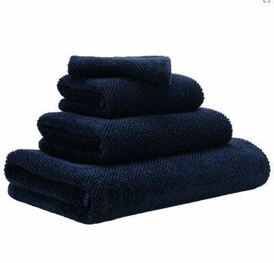 Рушник египетська бавовна Abyss & Habidecor Twill 314 Navy