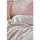 Летнее постельное белье пике Karaca Home Miracle blush pike jacquard 2