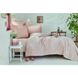 Летнее постельное белье пике Karaca Home Miracle blush pike jacquard 1