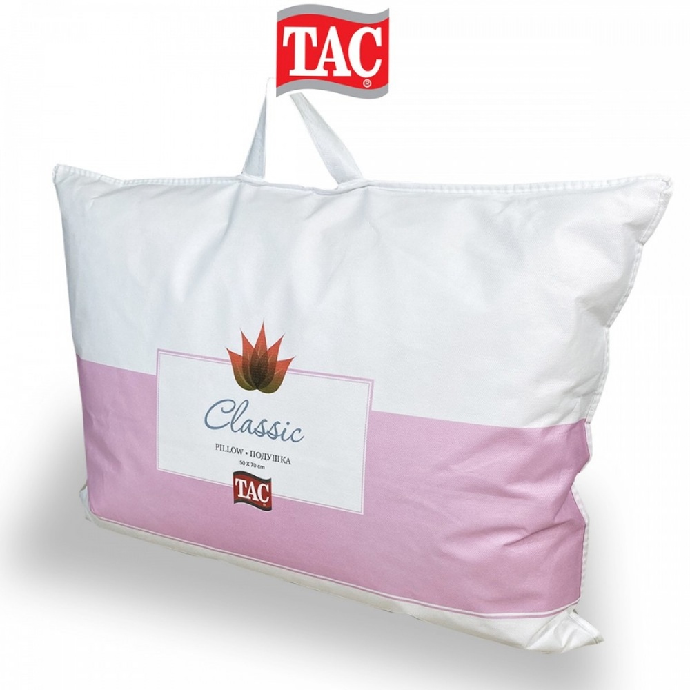 Пуховая подушка TAC CLASSIC (5% пуха,95% пера)