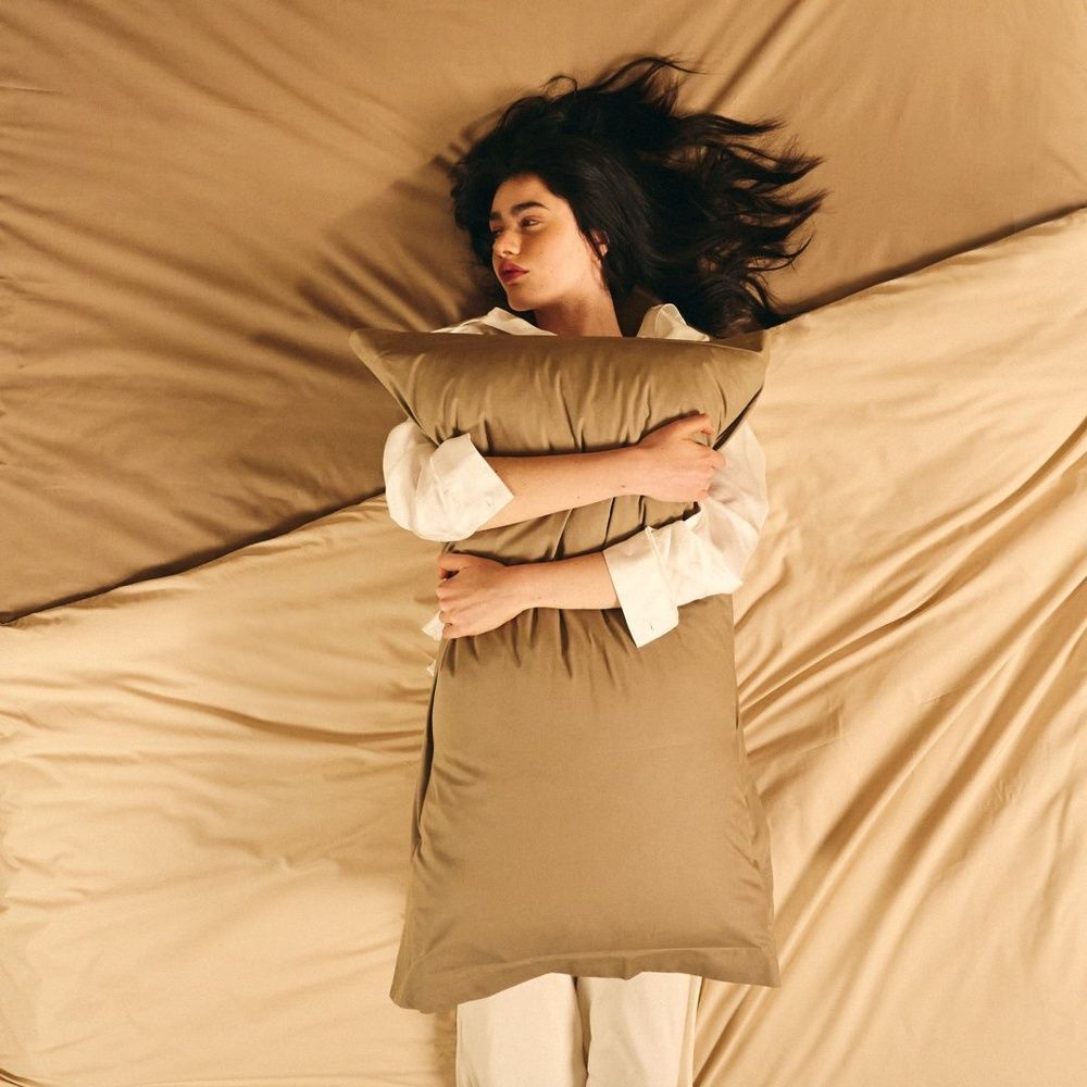 Італійська постільна білизна перкаль Biancoperla Onice Margot