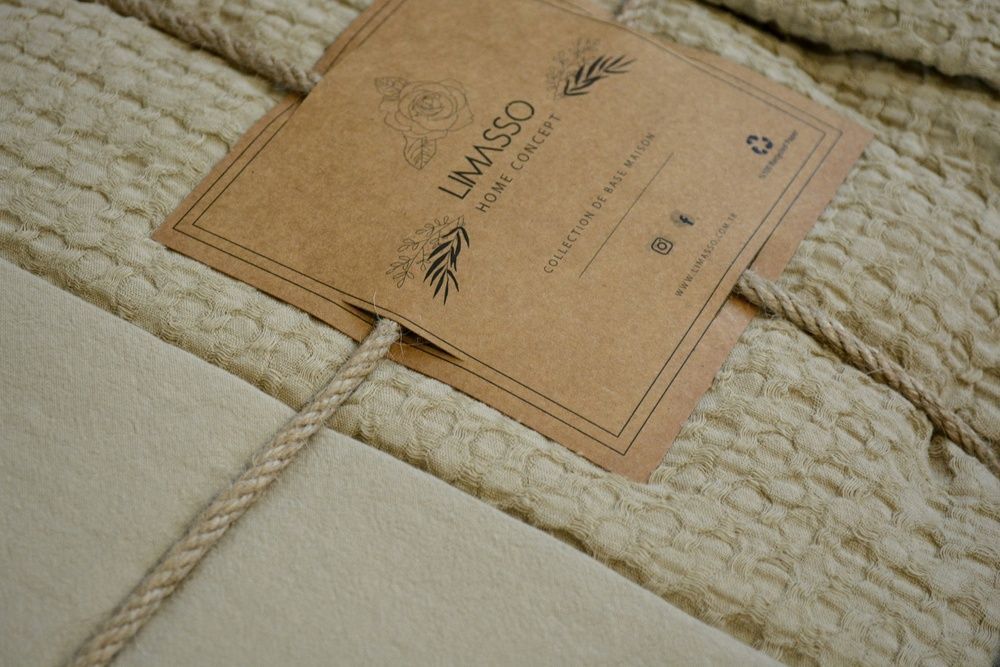 Постільна білизна варена бавовна Limasso Bassin Oxford Tan