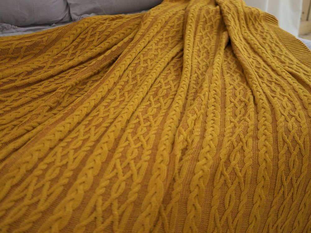 В'язаний плед Betires DOLCE MUSTARD