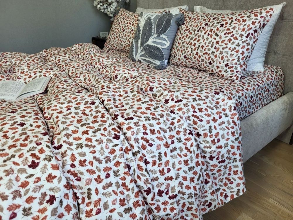 Постільна білизна фланель Комфорт текстиль Багряна осінь, Turkish flannel