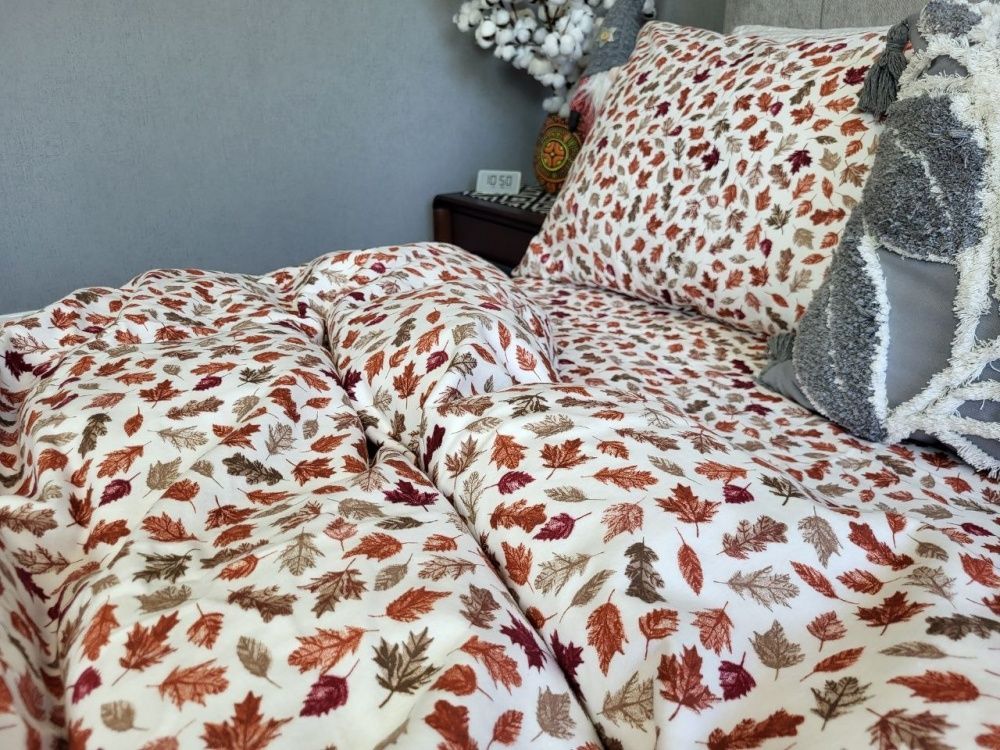Постільна білизна фланель Комфорт текстиль Багряна осінь, Turkish flannel