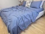 Постельное белье фланель Комфорт текстиль Синий S199, Turkish flannel