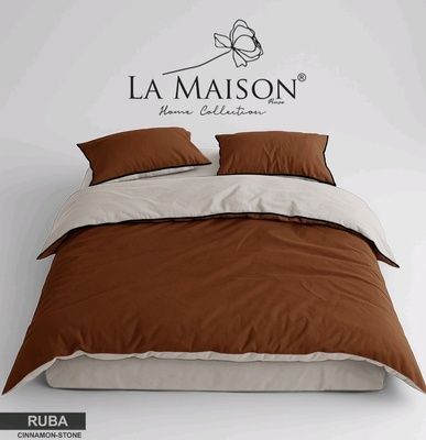 Постільна білизна варена бавовна La Maison Ruba Cinnamon-stone