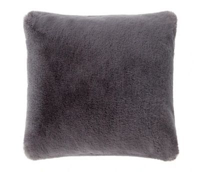Декоративна хутрова наволочка Maison Pr&eacute;longe Smoky Gris