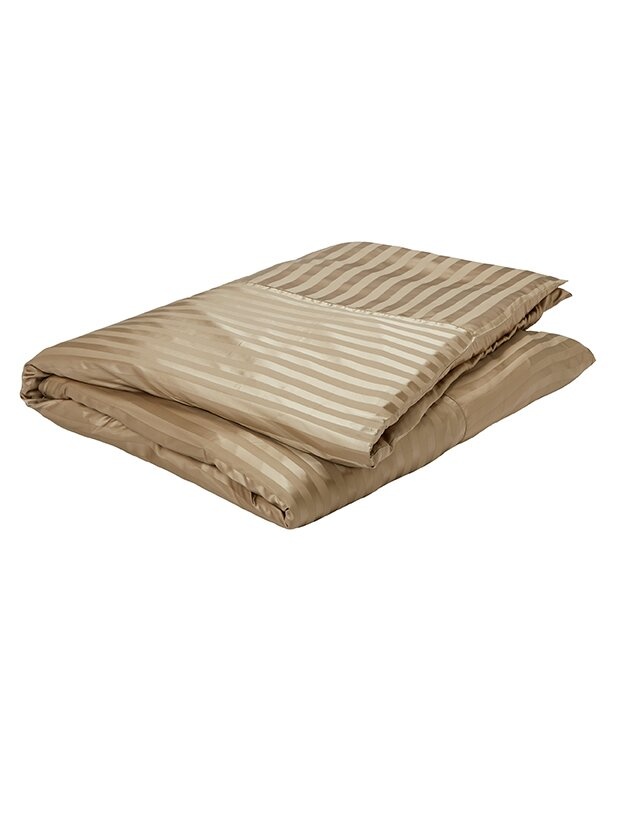 Шелковое постельное белье Gingerlily Fraser Stripe Sand