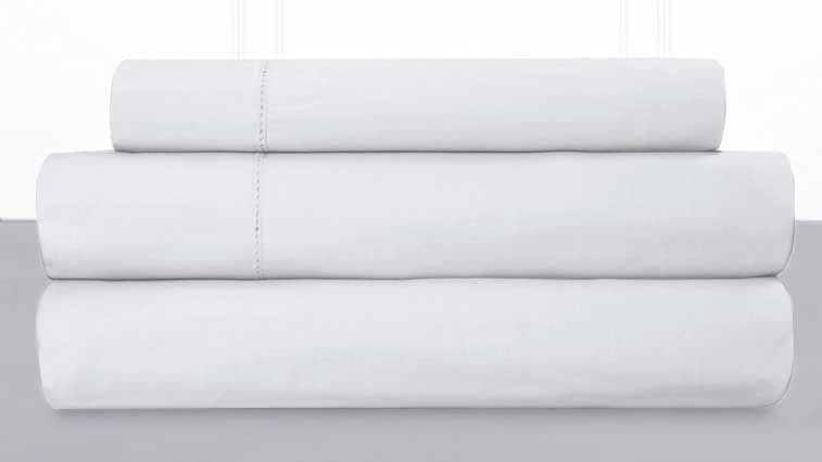 Постельное белье сатин Люкс Kamasana Saten White, Белый, 50х70см (2шт), Евро, 200х220 см, 260х280 см