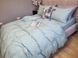 Пододеяльник вареный хлопок Комфорт Текстиль Cyan, Washed Cotton W1291 4