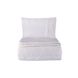 Набор постельное белье с покрывалом пике Karaca Home - Carla ekru 2