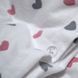 Постільна білизна фланель Lotus Home Small Hearts 5