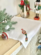 Серветка з вишивкою NUTCRACKER02-40, 40х40 см