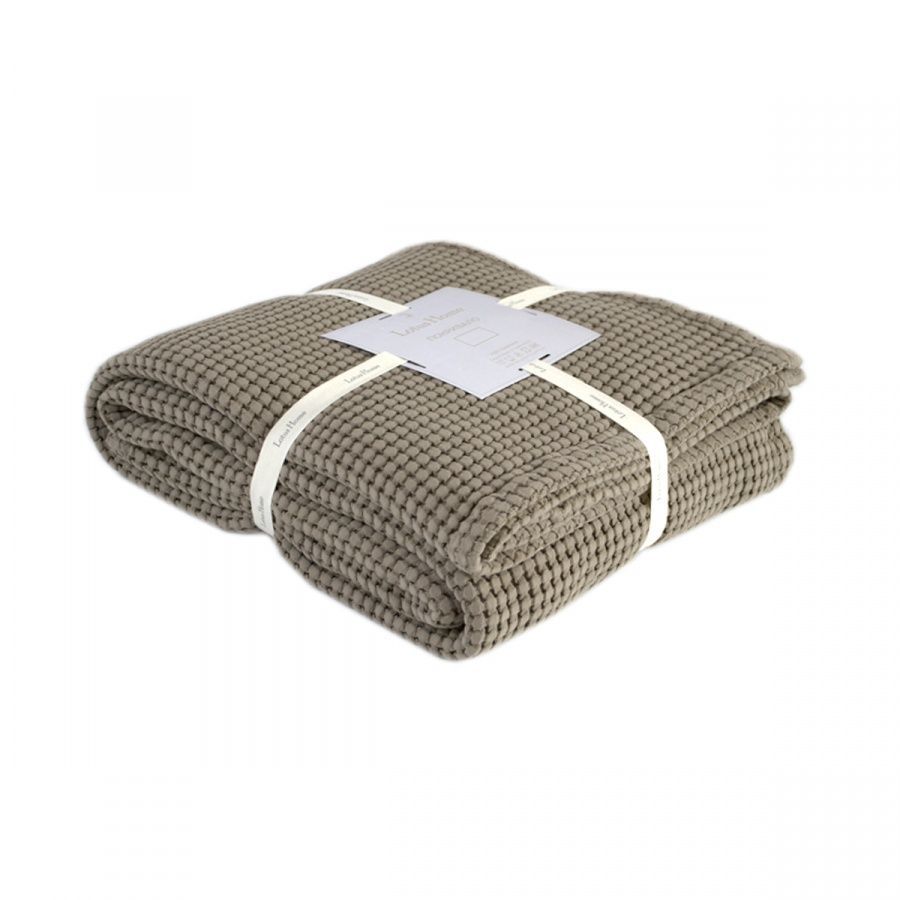 Покривало вафельне Lotus Home - Bellia khaki