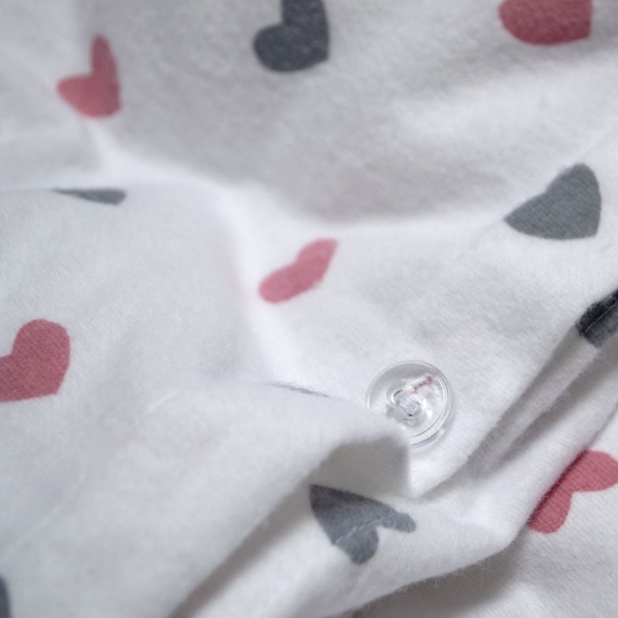 Постільна білизна фланель Lotus Home Small Hearts
