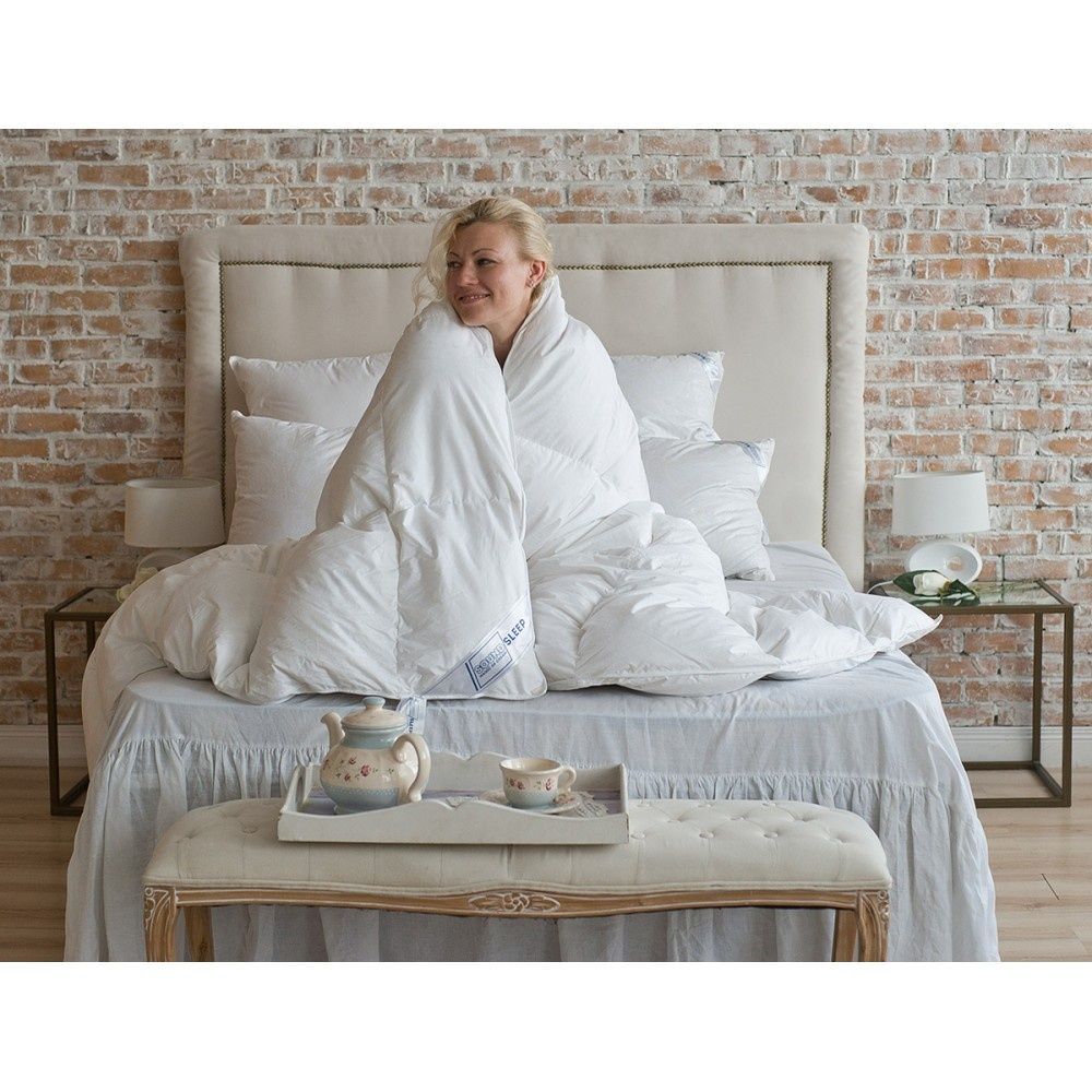 Ковдра пухова 90% білий пух SoundSleep Air касетна (Зимове)