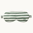 Маска для сну з натурального шовку mulberry Gingerlily Green&White, Зелений, Маска для сну