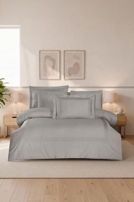 Постільна білизна сатин La Romano Mona Premium Satin 300TC Montova Ash