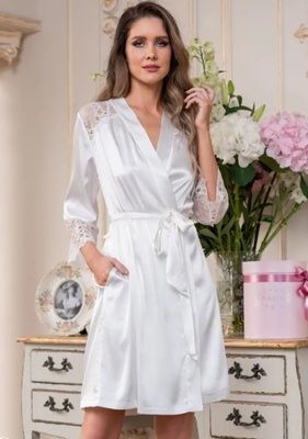 Шовковий жіночий халат Mia-Amore Edita 3673-1