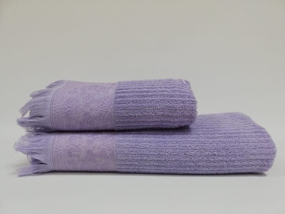 Набор полотенец Class Bahar Tekstil Biella Lilac