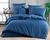Постельное белье Charlotte Stripe Satin Indigo