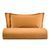 Італійська постільна білизна льон Biancoperla Niagara Ambra