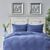 Покривало з наволочкою Karaca Home - Rimba indigo