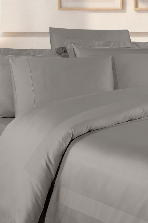Постільна білизна сатин La Romano Mona Premium Satin 300TC Montova Ash