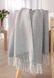 Плед Biederlack Plaid silver-stone 1
