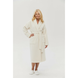 Халат unisex Lotus Home - Bold New Microcotton off white 5