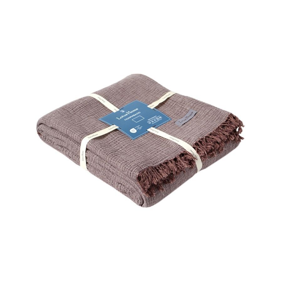 Пике покрывало муслин Lotus Home - Sia muslin wine-mousse