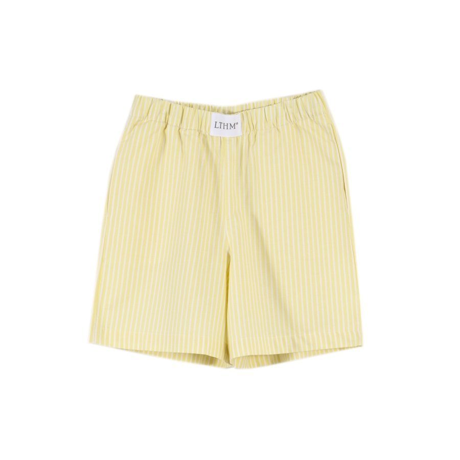 Піжама Lotus Home unisex - City Shorts, Жовтий, XS