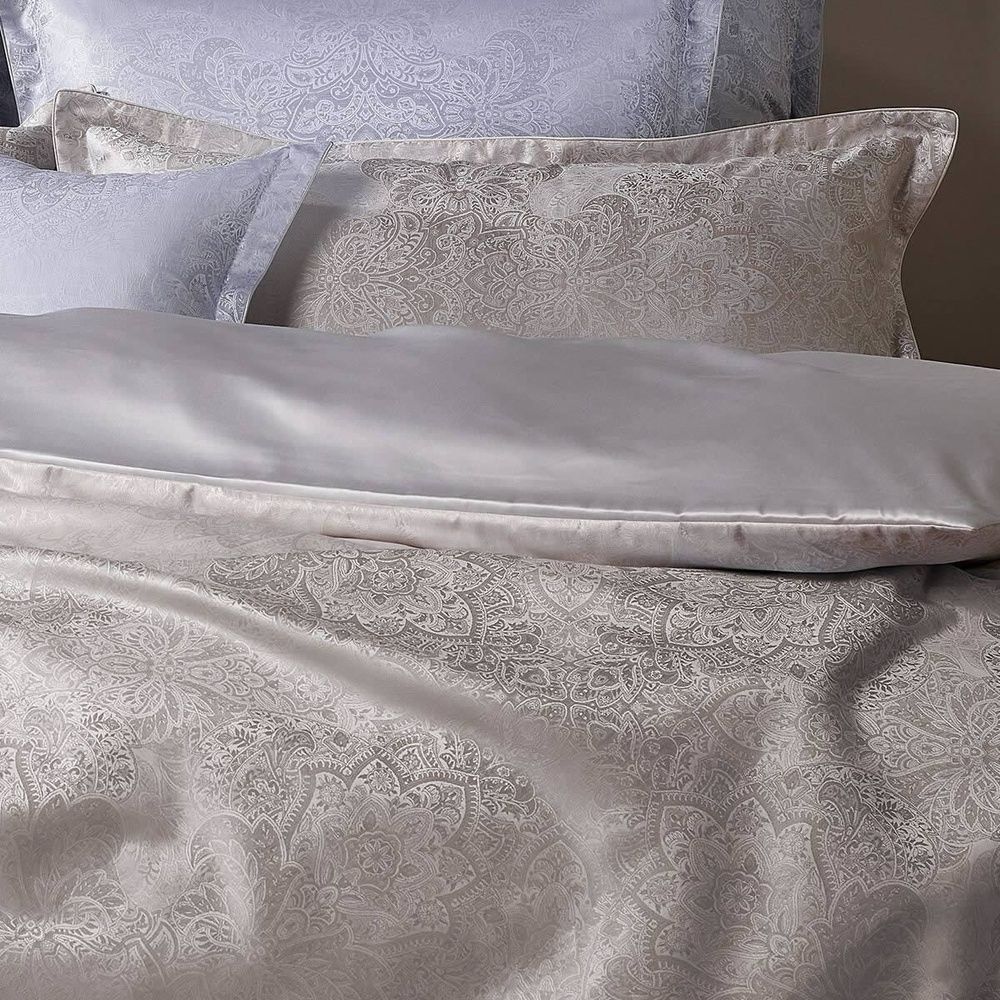 Постільна білизна жаккард Curt Bauer Shirley 9007-0198 taupe, Бежевий, 50х70см (2шт), Євро, 200х220 см, 270х290 см