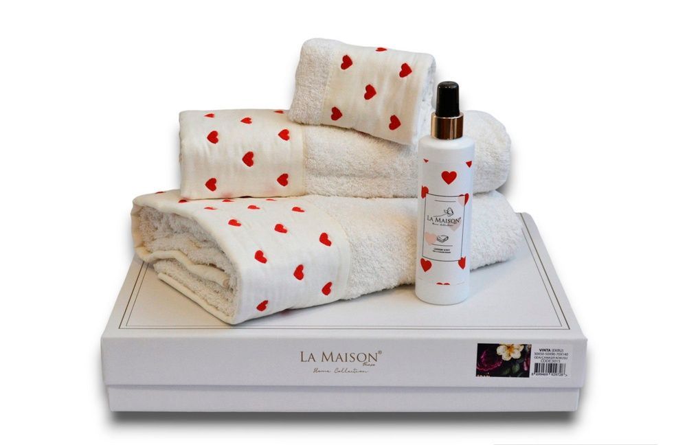 Набір рушників з ароматом La Maison Lovely (3шт)