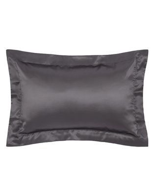 Наволочки шелк Gingerlily Plain Charcoal