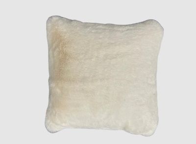 Декоративна хутрова наволочка Maison Pr&eacute;longe Creme