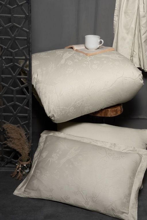 Постельное белье жаккард First Choice Stesha beige