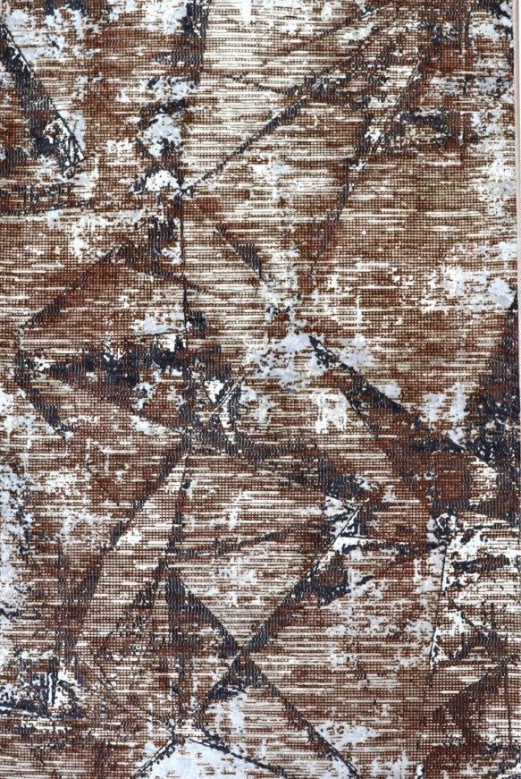 Килим універсальний Izzihome LUCKY 80*125 (2026A PAU37 BLACK BROWN)