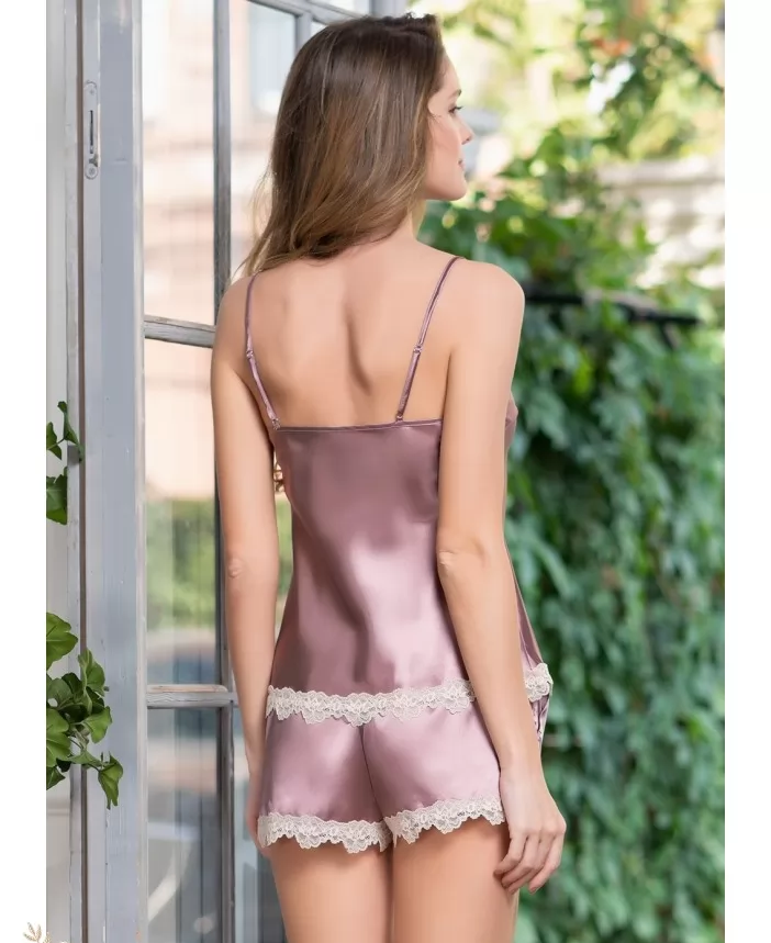 Жіноча шовкова піжама/шорти Mia-Amore Julia 8732-5, L