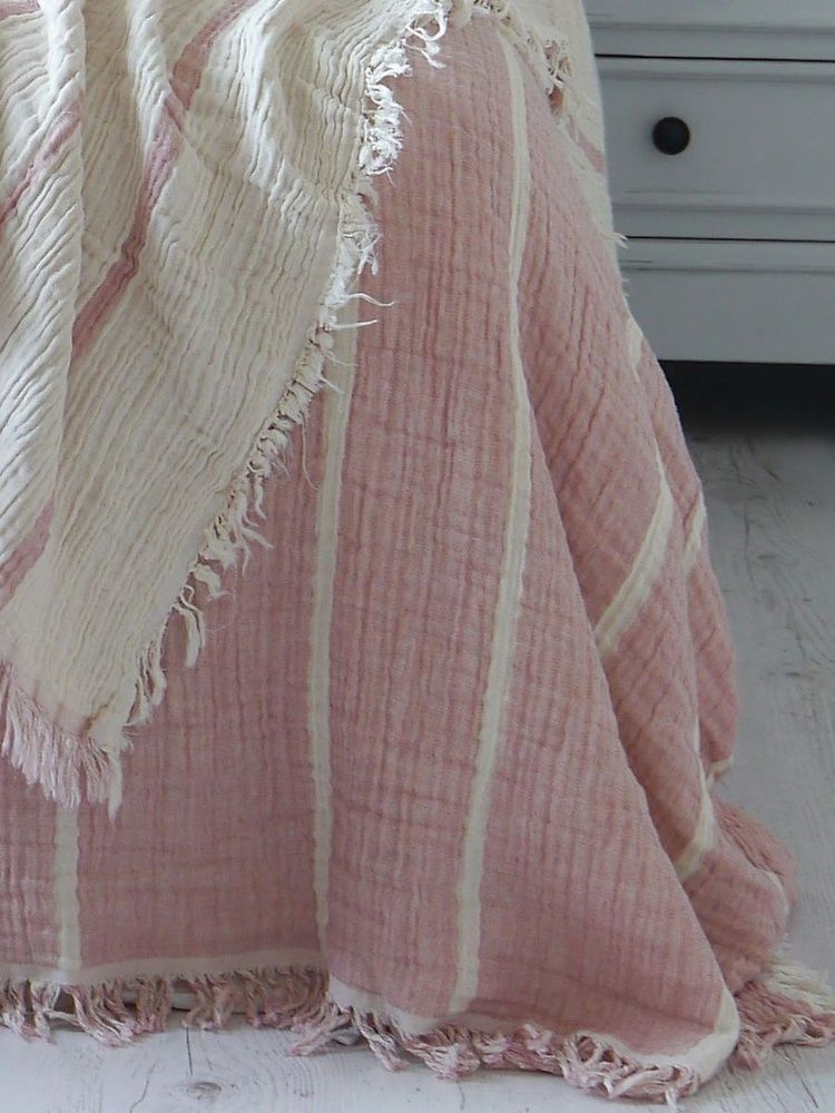 Муслиновое покрывало-плед La Modno Pearl Pink