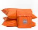 Комплект постельного белья Antoni Ранфорс Premium Бязь Оранжевый Евро 200х220 2
