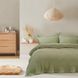 Покрывало вафельное Lotus Home - Rius olive 1