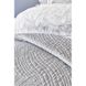 Набор постельное белье с покрывалом + плед Karaca Home - Kaori gri 4