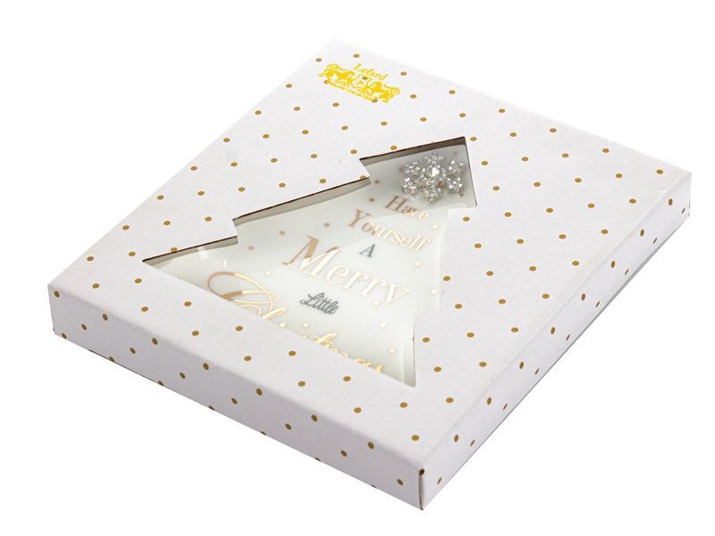 Блюдо порцелянове Lefard "CHRISTMAS COLLECTION" 16см